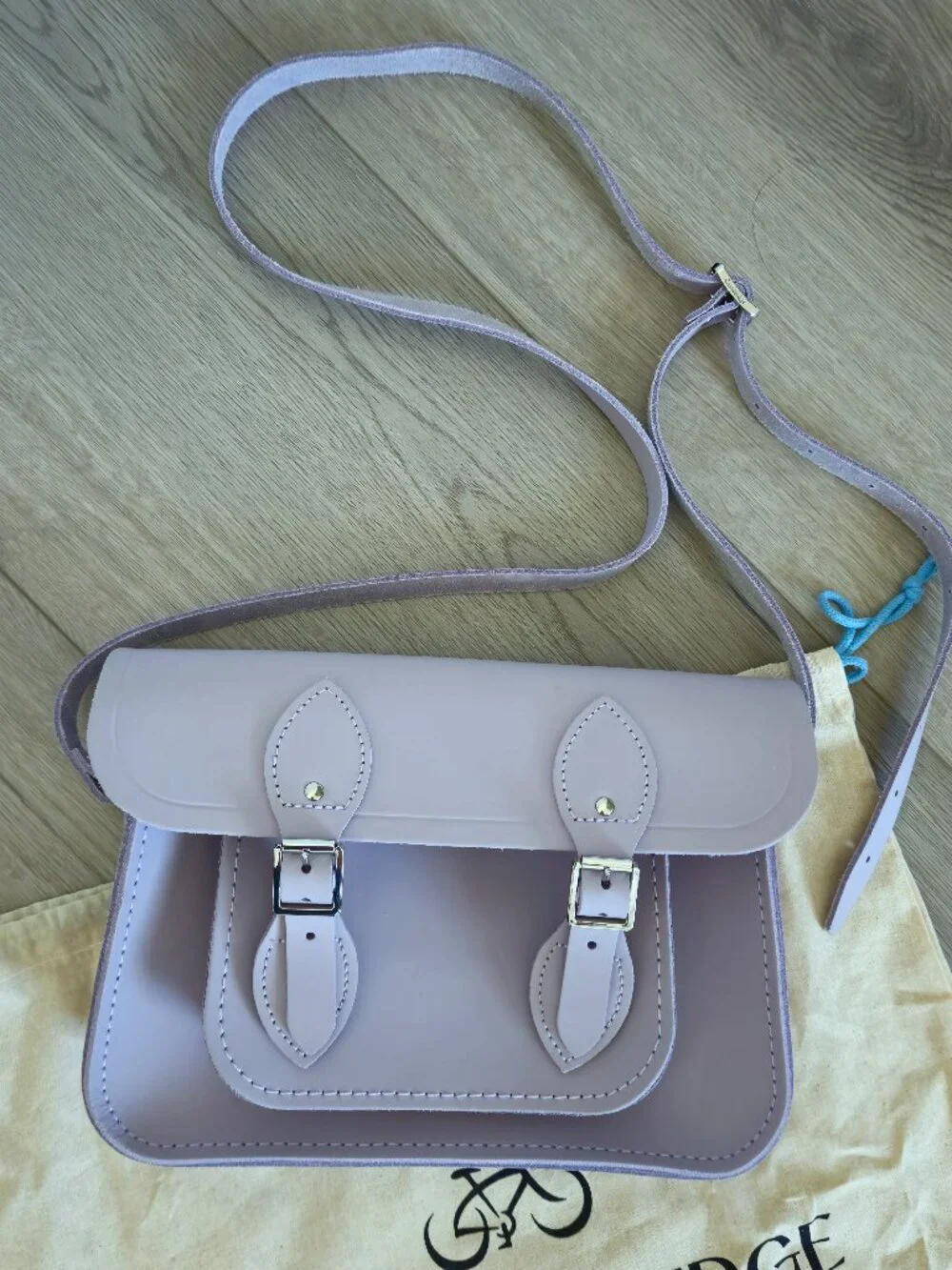 The Cambridge Satchel Company 11 Inch Chelsea‎ Collection Leather Bag Lavender